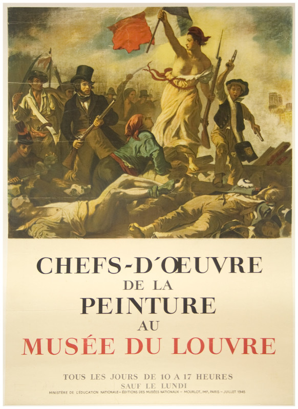 Reopening of Louvre after Surrender of Germany