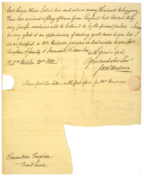 ALS fearing Madison's possible Presidency (3)