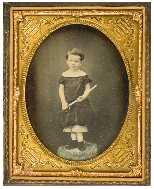 daguerrotype boy with sword