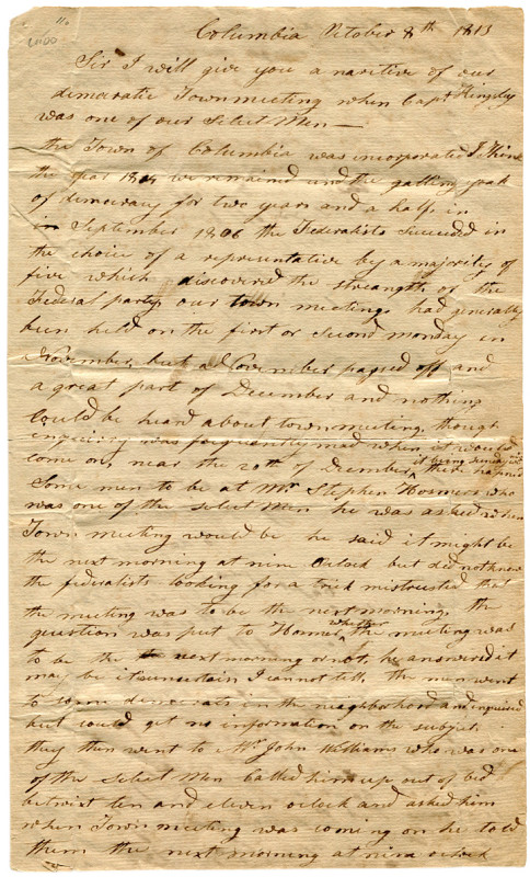 Electorial Shenanigans Letter