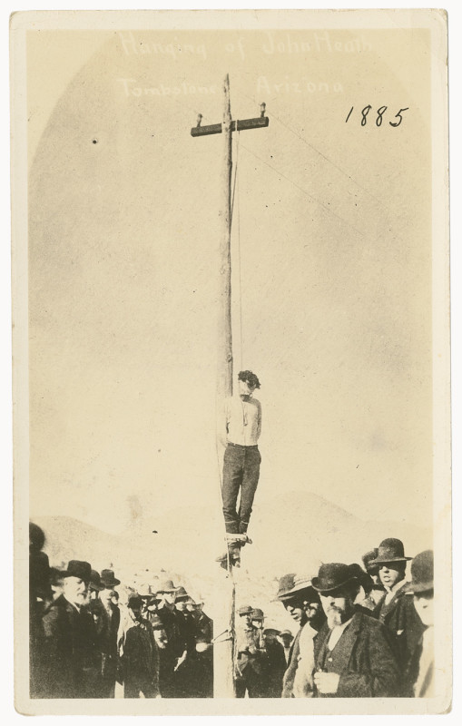 Postcards of Hangings Bisbee Massacre (1)