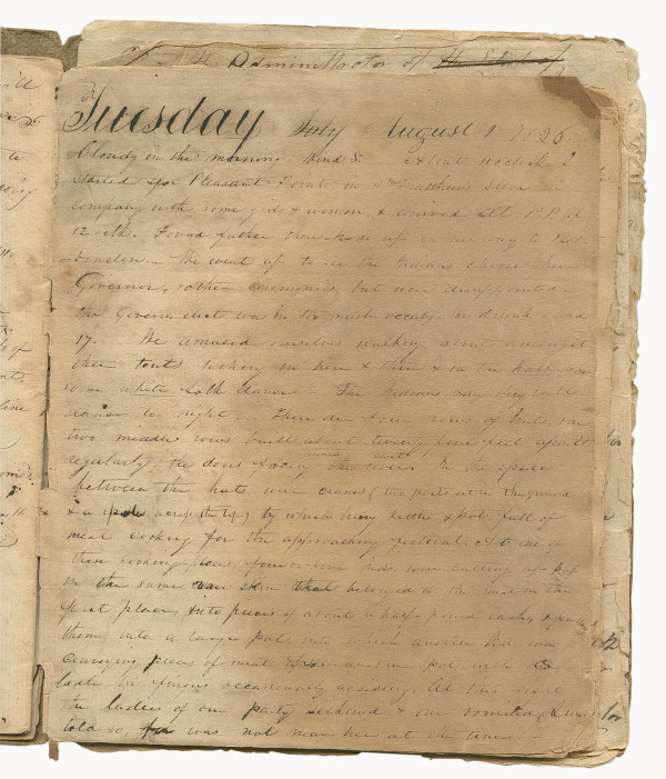 Eastport Maine diary on trip to Indian Reservation (2)