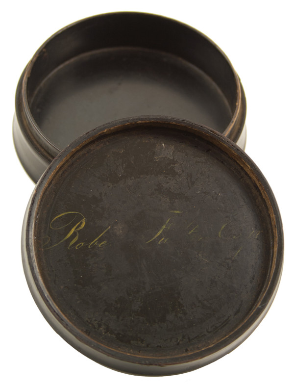 Robert Fulton portrait on a snuff box after Benjamin West (3)